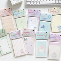 20 notes autocollantes par paquet, série Contes de fées semi-éveillés, style Instagram, pour prise de notes et messages