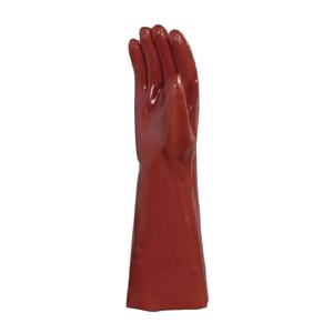 Gants de protection chimique PVCC400, revêtement PVC, imperméables, résistance totale aux coupures, longueur 40 cm, sécurité du bras, ambidextres - Product Image 1