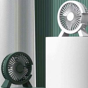 Ventilateur de bureau électrique portable, mini, élégant, super silencieux, à haut débit d'air, pour dortoir étudiant, à brancher - Product Image 5