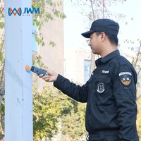 JWM Dispositivo de Seguridad RFID Impermeable ABS LED Linterna Guardia para Tour Patrol Sistema de Gestión de Monitoreo Software Libre
