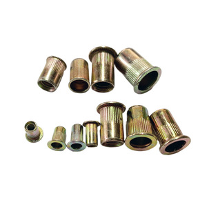 Tuercas Remachables Manka Hardware M4 M5 M6 M8 M10 M12 de 35mm de Longitud, Cuerpo Redondo, Color Zincado, Para Construcción - Product Image 3