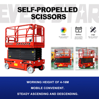 Fabrika Fiyatı CE Sertifikalı 4-16m Mobil Elektrikli Hidrolik Havalı Platform Makaslı Platform 230kg-650kg Taşıma Kapasiteli
