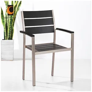 Top China Frame Plastic Wood Outdoor Restaurant Chair Wood Dining Set Restaurant Furniture Chairs Patio Sets Chair
