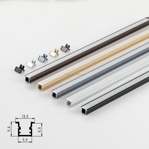 <span class=keywords><strong>8</strong></span>*9mm 1m 2m 3m Profil en aluminium pour le profil de <span class=keywords><strong>bande</strong></span> d'éclairage LED Profil LED léger en aluminium <span class=keywords><strong>super</strong></span> mince - Product Image 4
