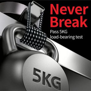 Cheap Price Braid <b>Charging</b> <b>Cable</b> Type C Charger <b>Cable</b> Durable Wire Phone <b>Cables</b> For Smart Phone - Product Image 3