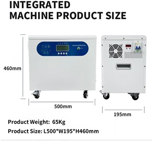Movable Solar Energy Storage System All-In-One 100Ah Battery 51.2V IP65 5KWh Wall-Mounted CAN - Product Image 6