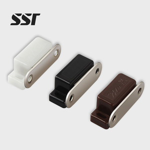 Muebles de acero inoxidable, agarrador magnético de madera, imán fuerte, Colector de puerta de armario para cerrar puertas de armario, Pestillos de cajón - Product Image 1