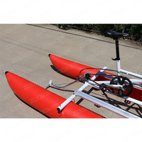Vélo aquatique gonflable en PVC, vélo de mer, vélo à pédales, tube de conduite, vélo aquatique