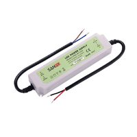 110V 12V 75W IP67 étanche extérieur CCTV caméra LED bande lumière pilote étanche à la pluie mince AC DC alimentation à découpage sortie unique
