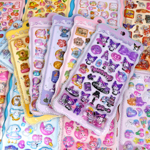 3D Sticker Children's Cartoon Panda Little Rabbit Little Duck Unicorn Stickers for DIY Phone Cases <strong>Computer</strong> <strong>Notebooks</strong> Decoration - Product Image 4