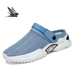 Zapatos informales a la moda para hombre, transpirables, suaves, de secado rápido, cómodos, sin usar los pies, prácticos zapatos antideslizantes de choque lento para hombre - Product Image 2