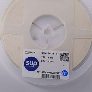 Whole Sale RR1608 0603L7324FT 0603 1608 Resistors Chip Resistors SMD Resistors 7.32Mohm 1% 1/10W Thick Film Resistor - Product Image 1