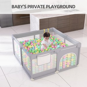รั้วพับได้ขนาดใหญ่รั้วของเล่นเด็กรั้วพลาสติกสำหรับเด็ก - Product Image 2