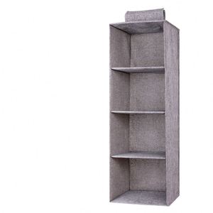 Hanging Closet Organizers and Storage 3 4 5-Shelf Hanging Closet Shelves Closet Shelf Organizer With <b>Drawers</b> - Product Image 4