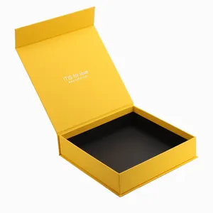 Custom logo luxus papier magnetische geschenk verpackung box
