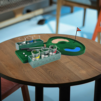 Fabricant de rencontres sociales pour adultes Jeu de mini golf Jeu de verres à liqueur Ensemble de jeux à boire