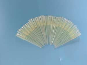 Embouts de pipetteur liquide universels en plastique scientifique jaunes 200 µl - Product Image 2