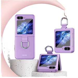 ฝาครอบพีซีป้องกันแสงบางกันน้ำพับเก็บได้สำหรับ <span class=keywords><strong>Galaxy</strong></span> <span class=keywords><strong>Zflip3</strong></span> 4 5-เคสโทรศัพท์มือถือที่เรียบง่ายและสง่างาม - Product Image 4