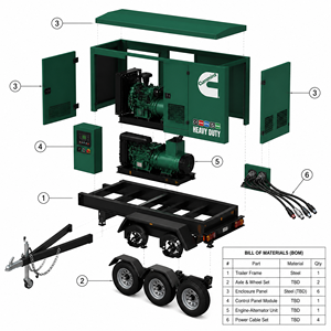 Générateur électrique silencieux Denyo 60 kVA, prix du générateur diesel avec moteur Cummins 4BTA3.9-G2, châssis et carter robustes - Product Image 4