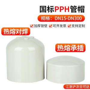 Raccords de tuyauterie en plastique à fusion à chaud résistants aux hautes températures Rongsheng PPH 20 25 32 Assemblage de tubes avec bouchons et embouts - Product Image 3