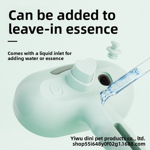 Brosse démêlante et peigne pulvérisateur en acier inoxydable pour animaux de compagnie - Éliminateur de poils pour chats et chiens - Outil de nettoyage pour animaux - Product Image 3