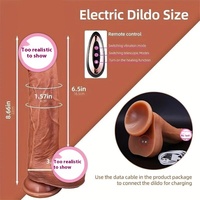 Consolador de silicona eléctrico romano para mujer, productos para adultos, vibrador sexual, masturbador, pene falso suave