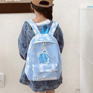 Cartone animato carino bella principessa <span class=keywords><strong>Elsa</strong></span> zaini impermeabili borse da scuola ad alta capacità alla moda in Nylon borsa per le spalle per bambini personalizzati - Product Image 2