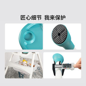 เก้าอี้เด็กพับได้ WOW ปรับระดับความสูงได้ พกพาสะดวก ทำจากพลาสติก สำหรับเด็กอายุ 0-12 เดือน - Product Image 5