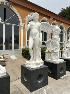 Statua di Bacchus in Marmo Scolpita a Mano, Statua del Dio <span class=keywords><strong>della</strong></span> <span class=keywords><strong>Mitologia</strong></span> Greca, Statua del Dio del Vino, Scultura di Dioniso per Decorazione di Giardini e Parchi - Product Image 3