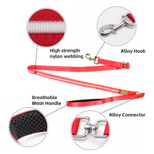 Logotipo personalizado impreso Nylon IPX7 impermeable USB recargable Light up Pet Lead Night Safety Glowing LED <span class=keywords><strong>Dog</strong></span> Leash - Product Image 4