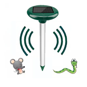 Repellente Solare per Talpe in Alluminio+ABS, Deterrente Sonico per Topi, Repellente per Roditori, Serpenti e Scoiattoli da Giardini e Fattorie - Product Image 6
