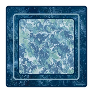 Tappetino da gioco Manjong dipinto con motivo floreale, Bellissimi Inizi: Tappetino per Mahjong Americano per Principianti e Avanzati - Product Image 1