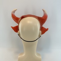 Masque en latex d'Halloween, édition classique Voyage en Occident, Roi Démon Taureau, cornes d'animaux, pour fête cosplay, à faire soi-même