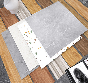 Carreaux de sol en marbre et vinyle autocollants en <span class=keywords><strong>pvc</strong></span> imperméables et antidérapants pour la maison et le bureau - Product Image 4
