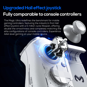 Controlador de juegos móvil MB05 Magic Ultra, control fácil con múltiples dedos, joystick con efecto Hall y Bluetooth para Android e iOS, batería de 400 mAh - Product Image 4