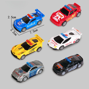 Modèle de voiture en alliage métallique moulé sous pression 1/64 personnalisé, ensemble de jouets de course à rétrofriction, carte de puzzle pour jeu de stationnement, cadeau pour enfant - Product Image 2