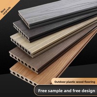 Terrasse extérieure en composite bois-plastique anti-corrosion, antidérapante, co-extrudée, résistante à l'humidité pour balcons