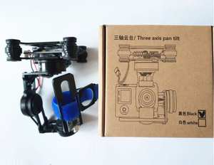 Stabilisateur à 2 axes AIRIXXI pour moteur brushless 2208 en aluminium CNC 3/3+/4, contrôleur BGC3.0 12V - Product Image 5