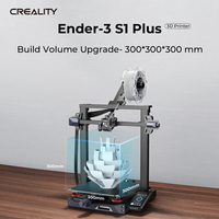 Imprimante 3D Creality Ender 3 S1 Plus avec écran tactile extrudeuse directe Sprite entièrement métallique
