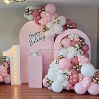 Funda para Arco de Boda, Color Rosa, Soporte para Arco, Decoración para Bodas y Cumpleaños