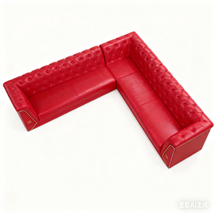 Sofa de bar moderne KTV Table et Booth Sofa Set pour boîte de nuit KTV et restaurant Meubles commerciaux - Product Image 4