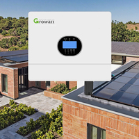 Prix d'Usine Onduleur Growatt Panneau Solaire Jinko Batterie Solaire Système Solaire Kit 5kW 6kW