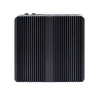 Mini PC Serveur Embarqué Intel Core J1900, Ordinateur Industriel Sans Ventilateur, 2G-16G RAM, 32G-512G SSD, Compatible Win7/Win10/Linux, Extensible