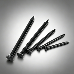 High Strength Round Head Black Concrete Nails Factory Made Hardened Steel Masonry <b>Fasteners</b> - Product Image 1
