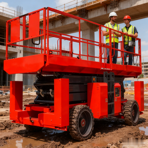 Productos calientes Elevador de tijera eléctrico hidráulico Elevador de tijera sobre orugas para todo terreno - Product Image 6