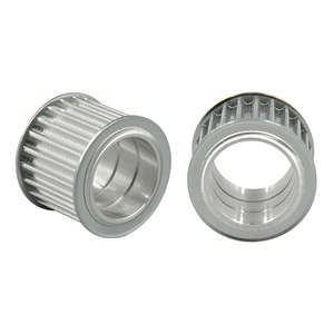 INTECH personalizzato 32mm dimensione del foro sincrono HTD5M puleggia di distribuzione 5M 34T in alluminio per uso industriale - Product Image 1