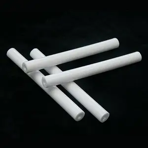 Alumina industrial tubo cerâmico 99 al2o3 ignífoge alumina tubo círculo alumina tubo