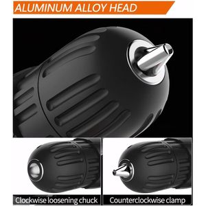 Sky-Touch 21V điện khoan Kit Cordless khoan Bộ 2 pin sạc 28 phụ kiện 2nd thế hệ điện công cụ điện - Product Image 6