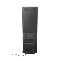 Hoch tragbarer L-förmiger Rahmen Freistehender 32-Zoll-Werbe-TV-Player
