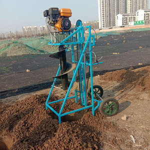 Perceuse de tige de ciment/<span class=keywords><strong>tarière</strong></span> de terre en spirale longue portable à commande <span class=keywords><strong>manuelle</strong></span> - Product Image 6